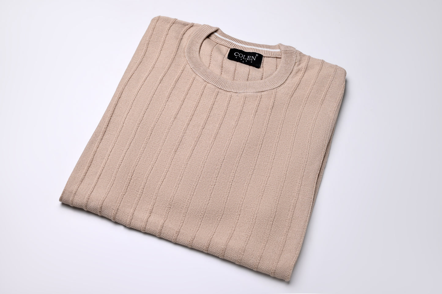 100% Cotton Sweater- Soft, Lightweight & Classic Round Neck