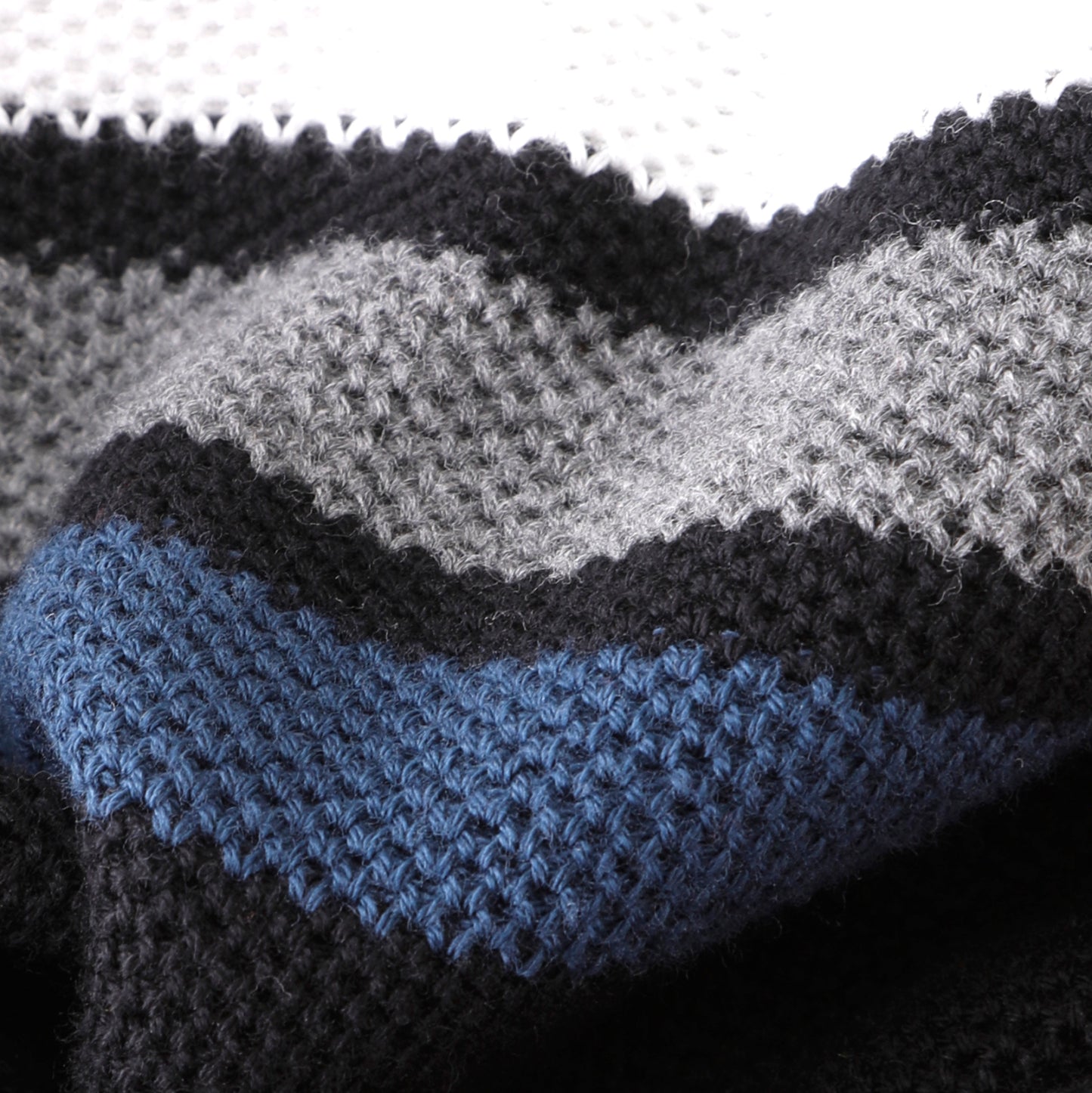 Premium Striped Knit Sweater for Men