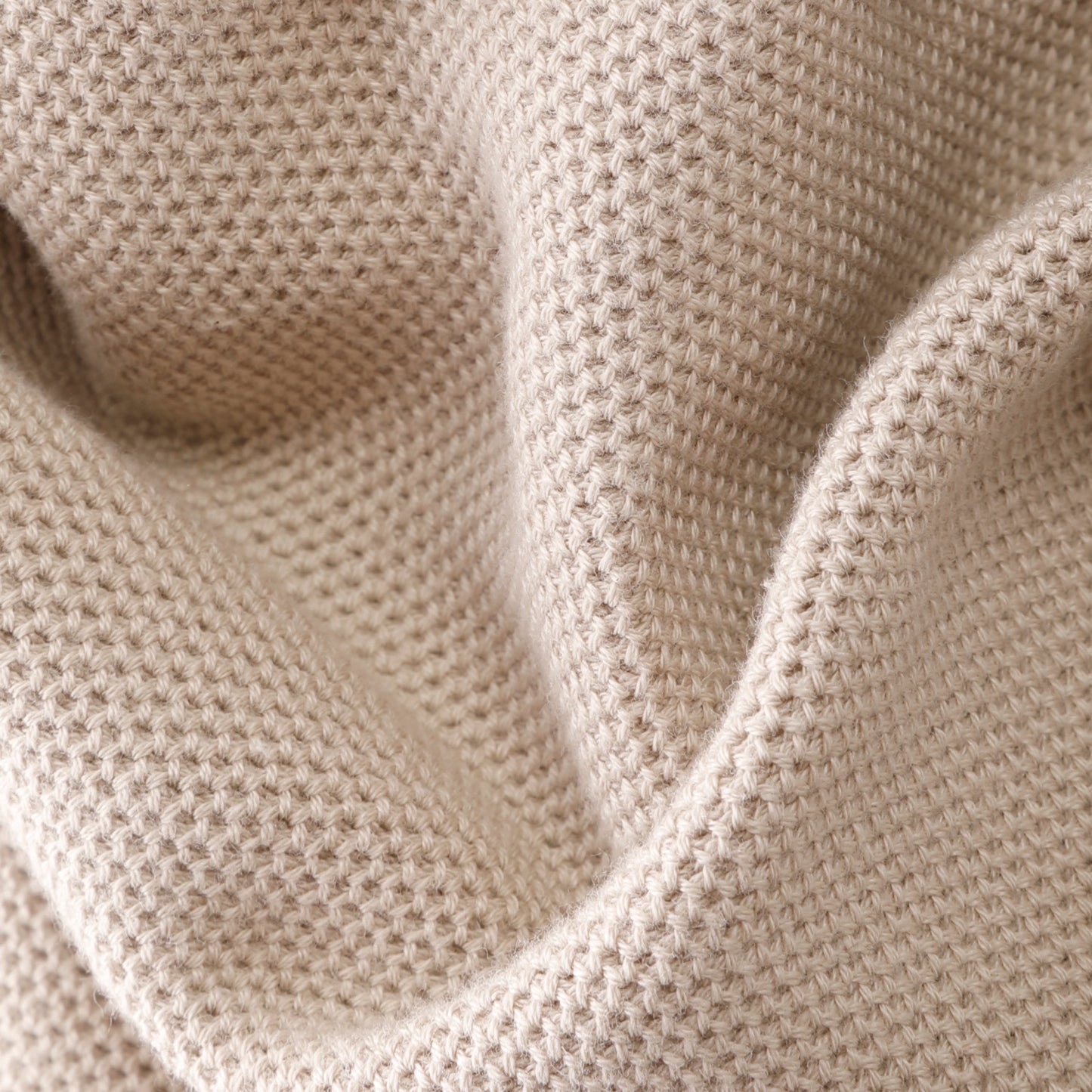 Honeycomb Knit Turtleneck Pullover