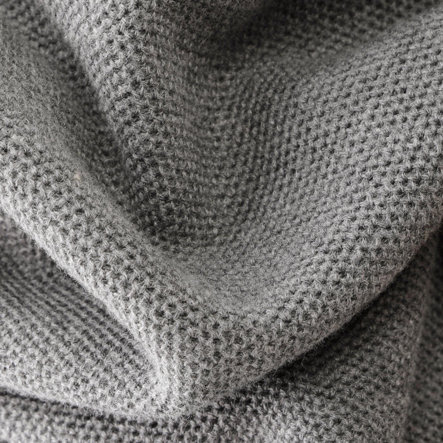 Honeycomb Knit Turtleneck Pullover